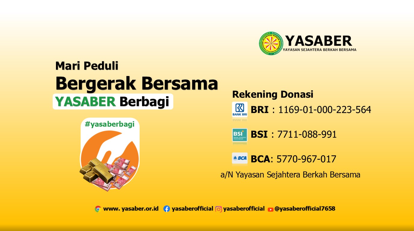 YASABER rekening
